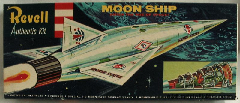 Revell 1/96 Moon Ship - (XSL-01) 'S' Issue, H1825-79 plastic model kit